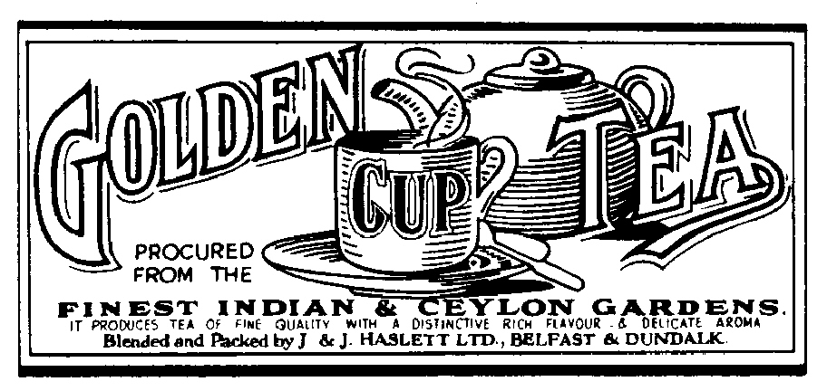 Trademark image for GOLDEN CUP TEA.