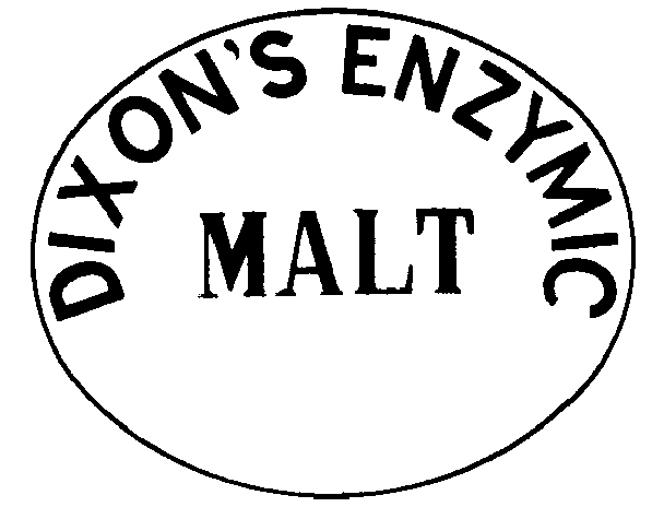Trademark image for DIXON'S ENZYMIC MALT