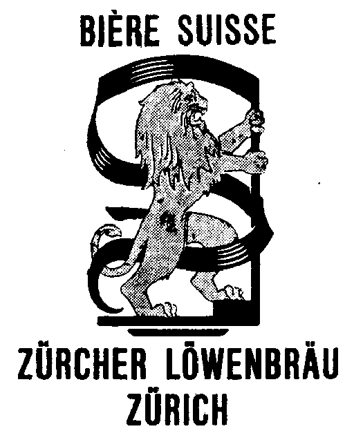 Trademark image for BIERE SUISSE ZURCHER LOWENBRAU ZURICH