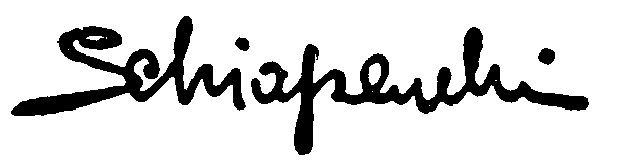 Trademark image for SCHIAPARELLI