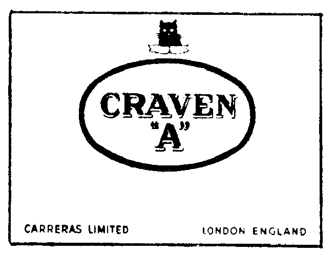 Trademark image for CRAVEN A