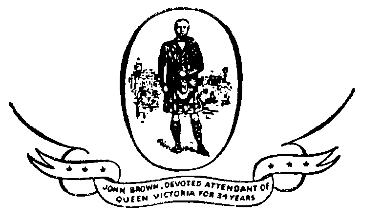 Trademark image for JOHN BROWN DEVOTED ATTENDANT OF QUEEN VICTORIA FOR 34 YEARS.