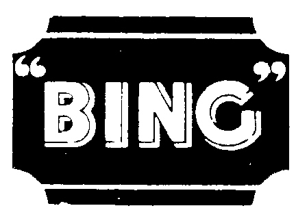 Trademark image for BING