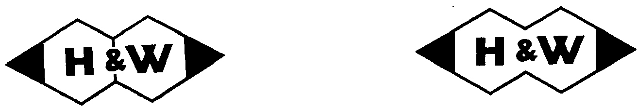 Trademark image for H. & W.