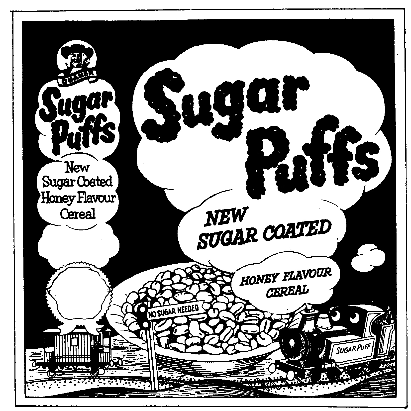 Trademark image for SUGAR PUFFS.