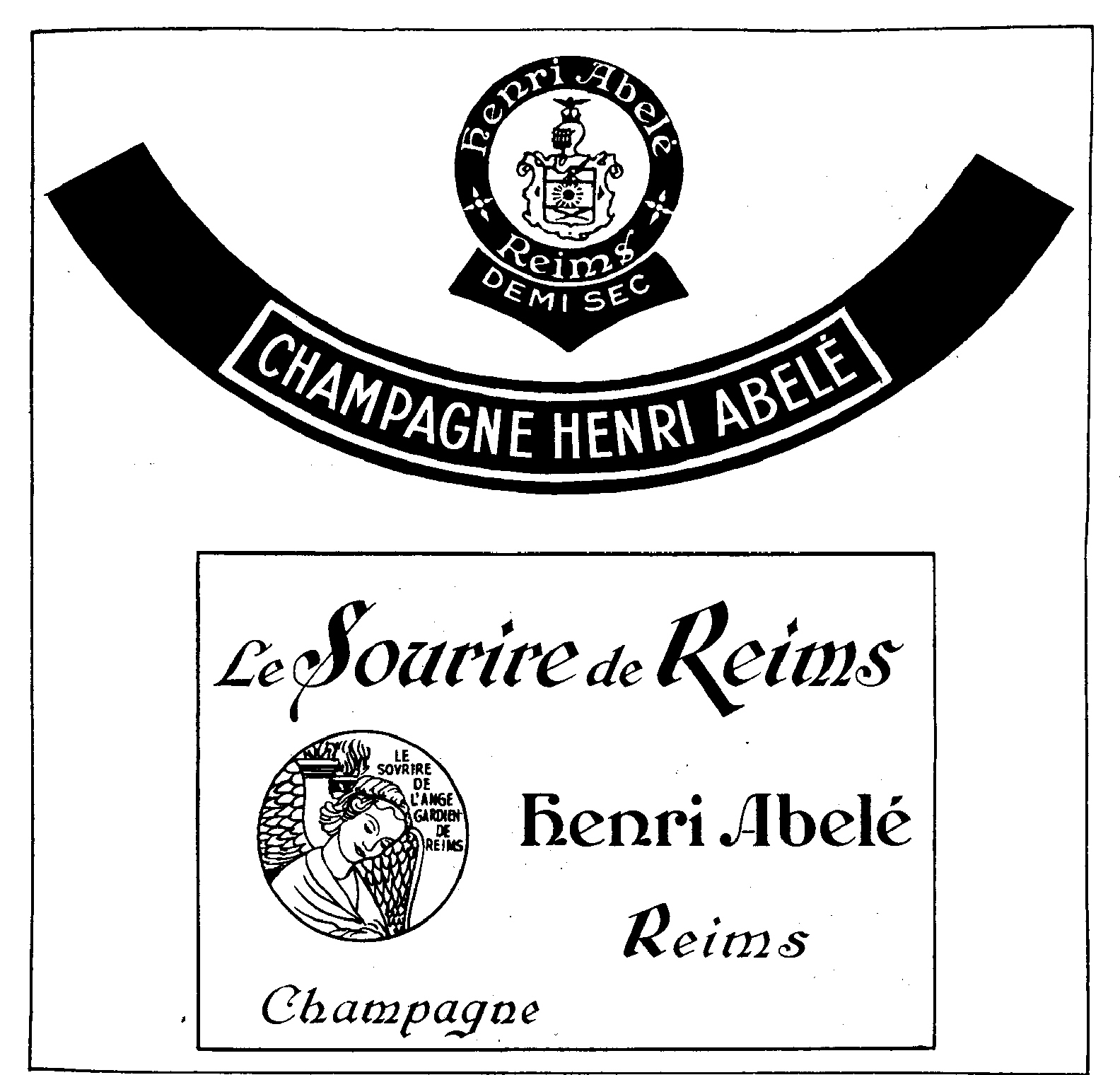 Trademark image for CHAMPAGNE HENRI ABELE