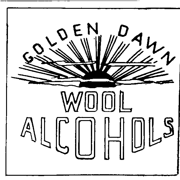 Trademark image for GOLDEN DAWN WOOL ALCOHOLS