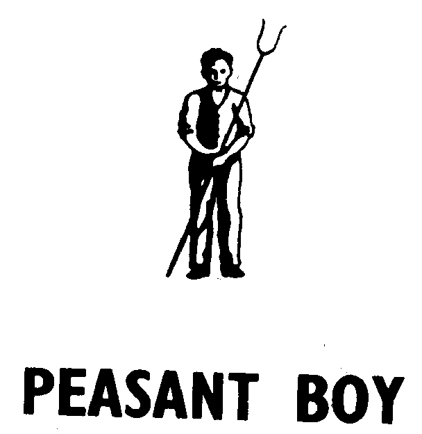 Trademark image for PEASANT BOY