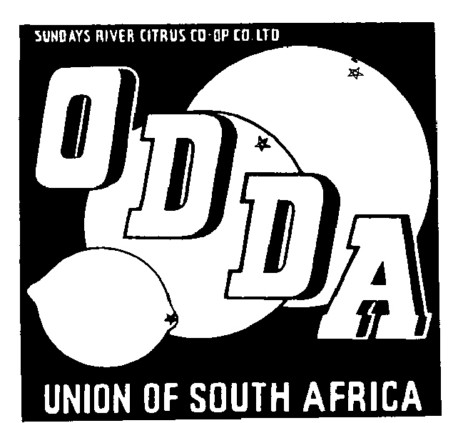 Trademark image for ODDA UNION OF SOUTH AFRICA
