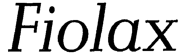 Trademark image for Fiolax