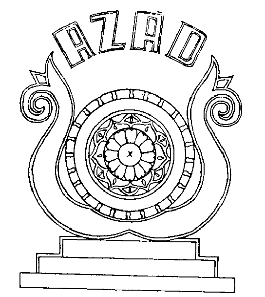 Trademark image for AZAD