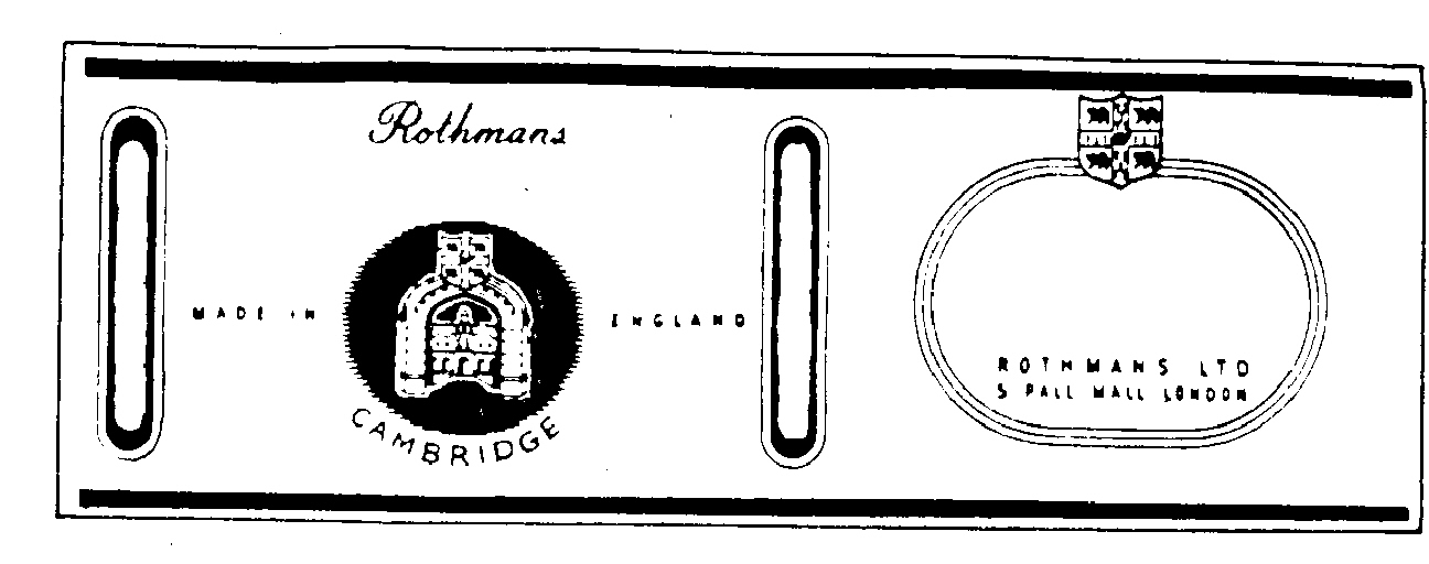 Trademark image for Rothmans CAMBRIDGE